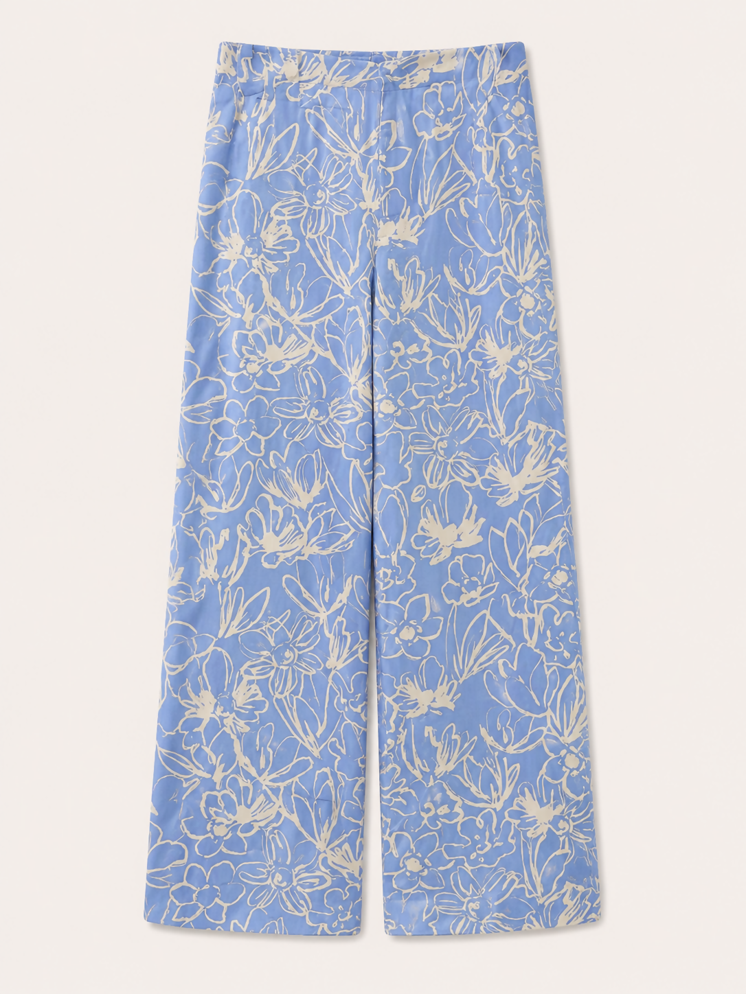 Pantalona Azul Céu Zara (34)