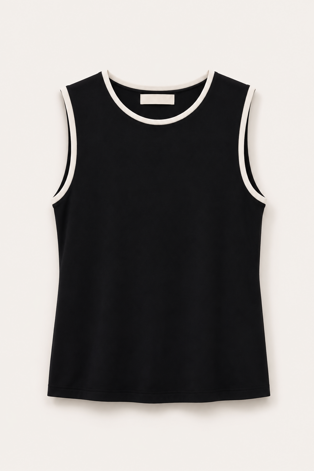 Regata tricot preta infantil