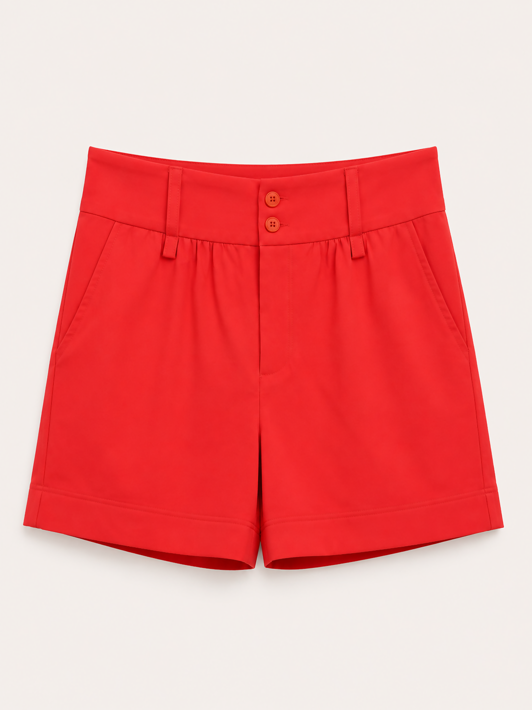 Shorts Alfaiataria Laranja