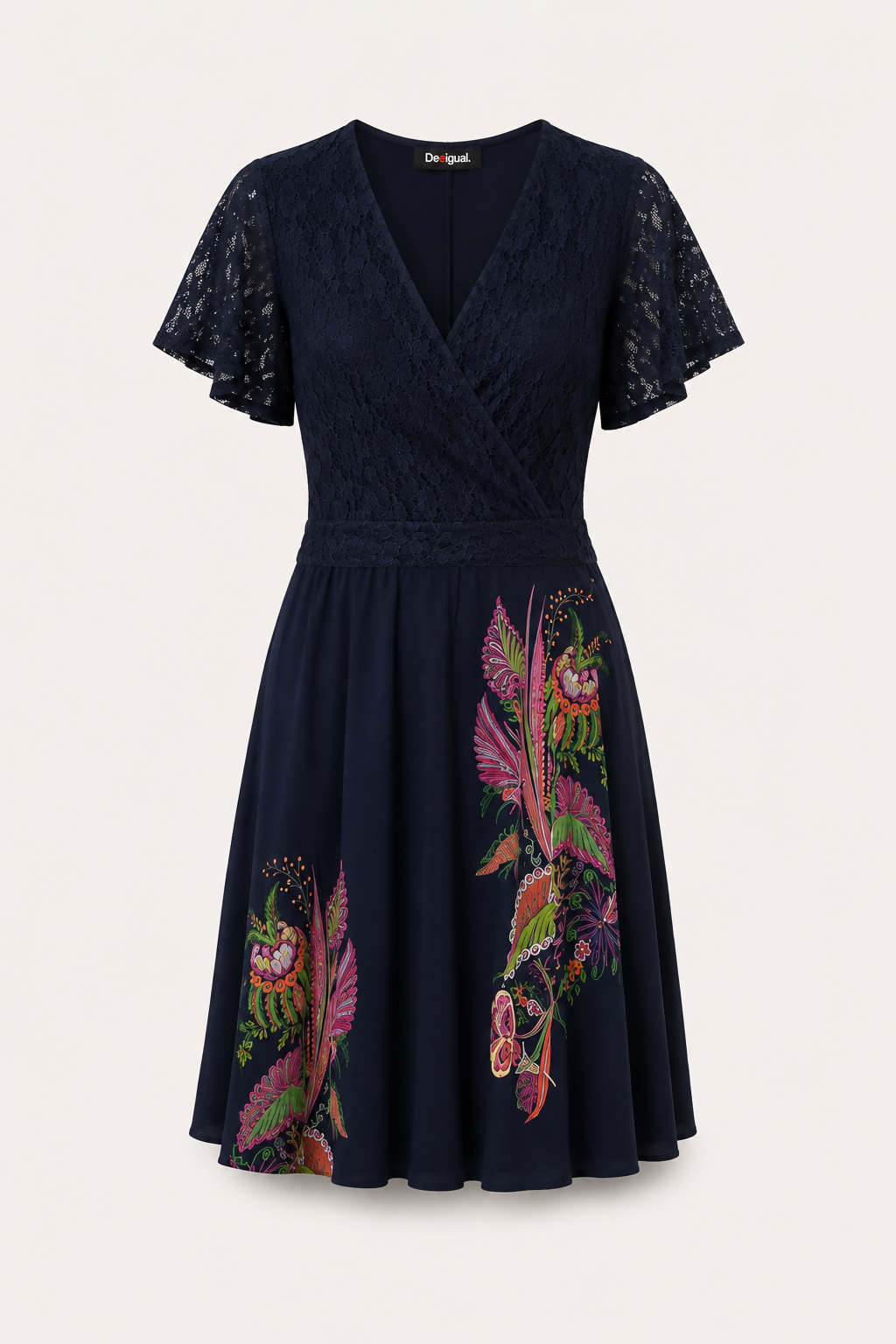 Vestido azul marinho - DESIGUAL