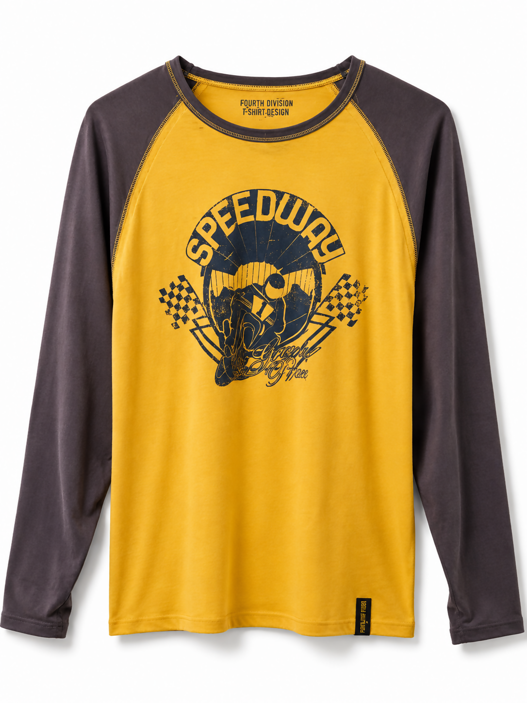Camiseta Manga Mostarda