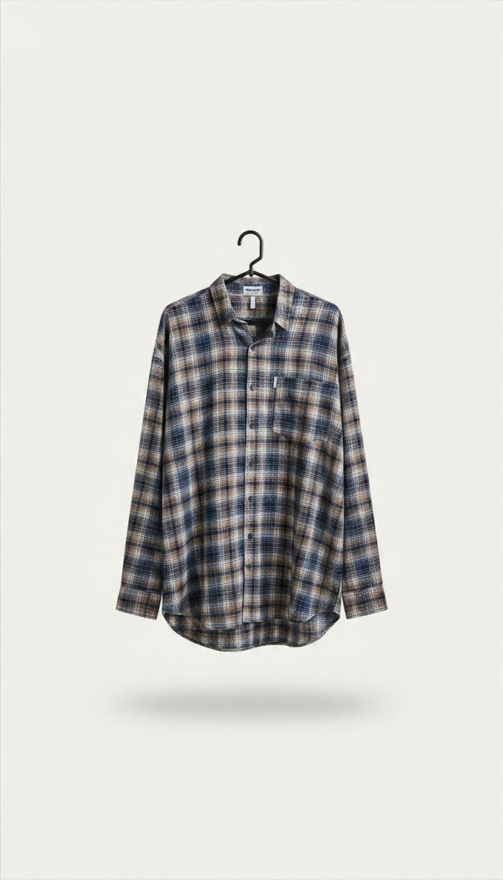 Camisa de Flanela Manga Longa