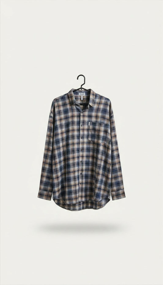 Camisa de Flanela Manga Longa
