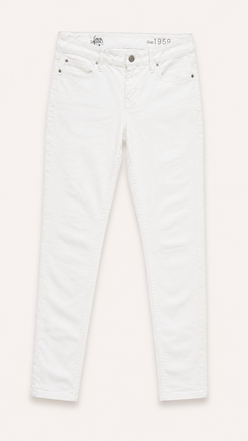 Calça de Sarja Branca - GAP