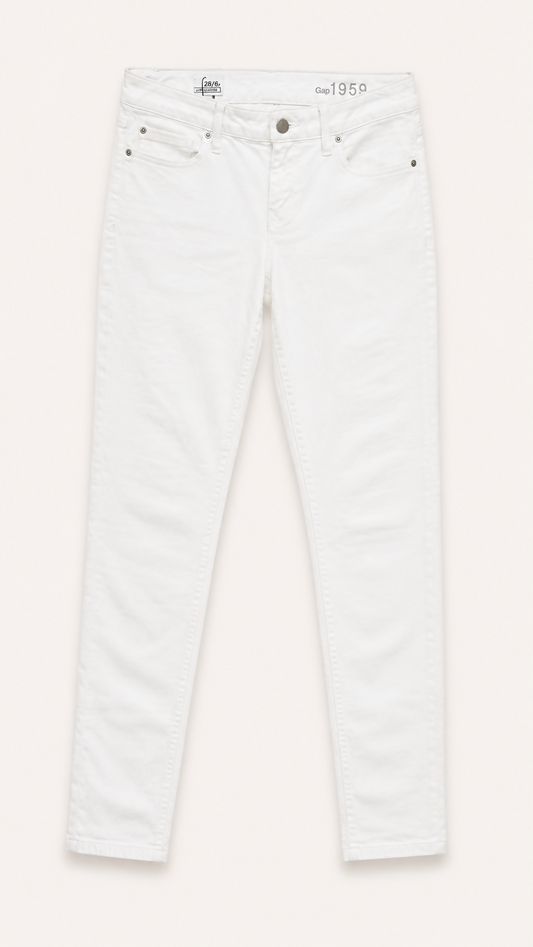 Calça de Sarja Branca - GAP
