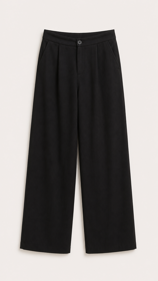 Calça Pantalona Preta - C&A
