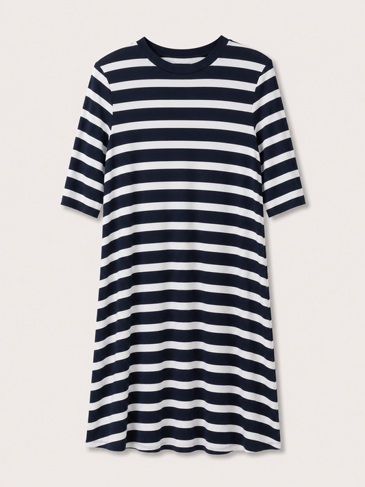 Vestido listrado