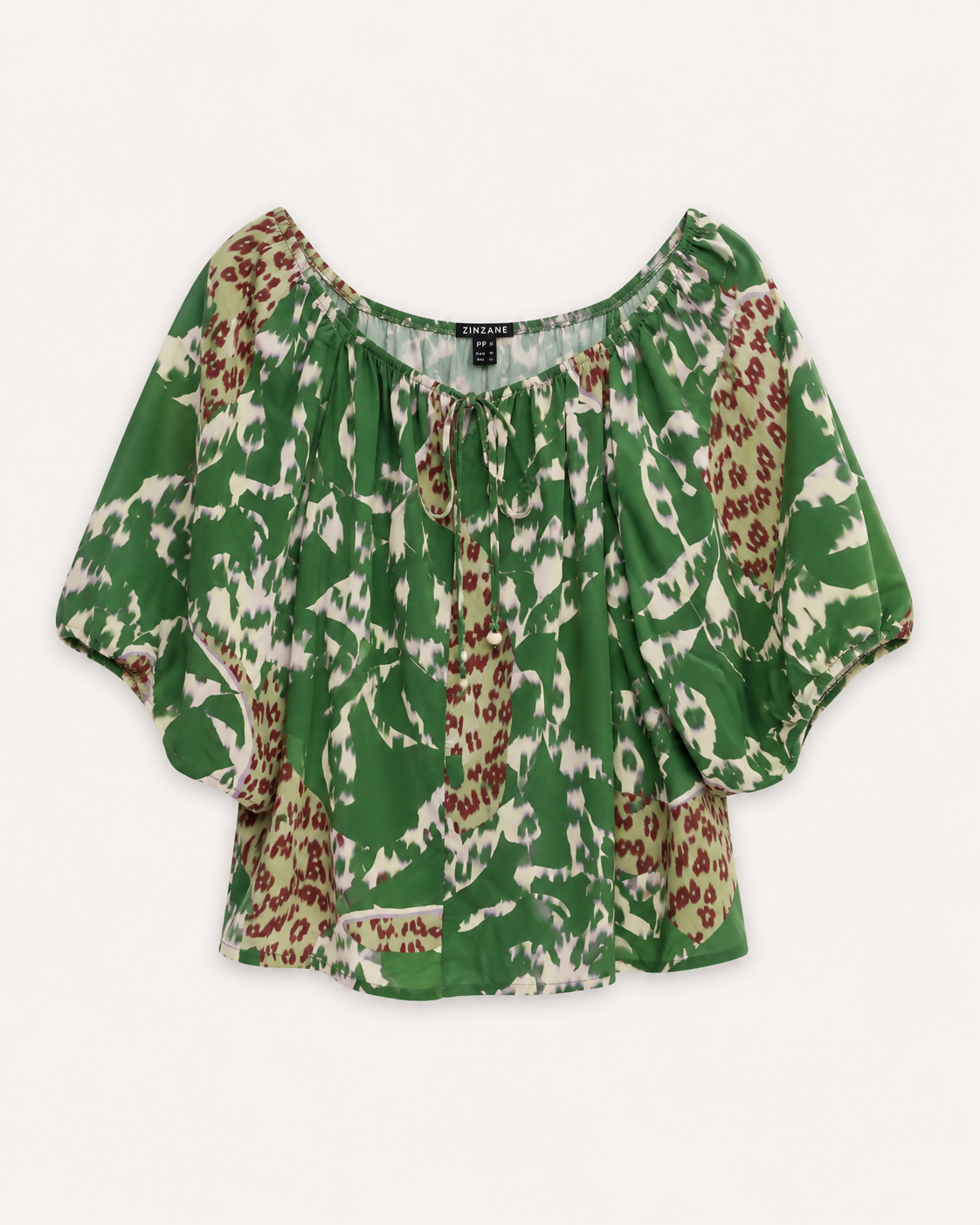 BLUSA AMPLA ESTAMPADA