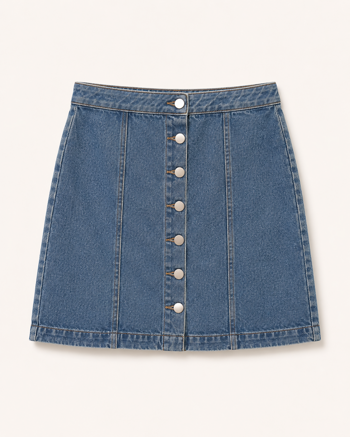 Saia Jeans Botões (44)