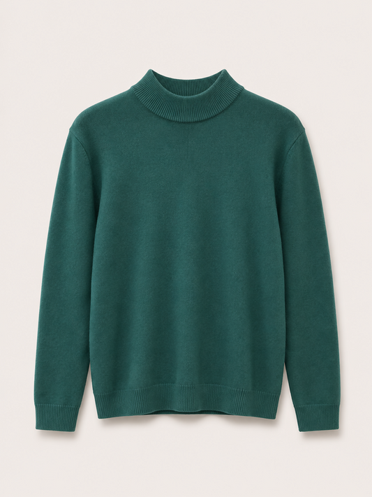 Blusa verde tricot