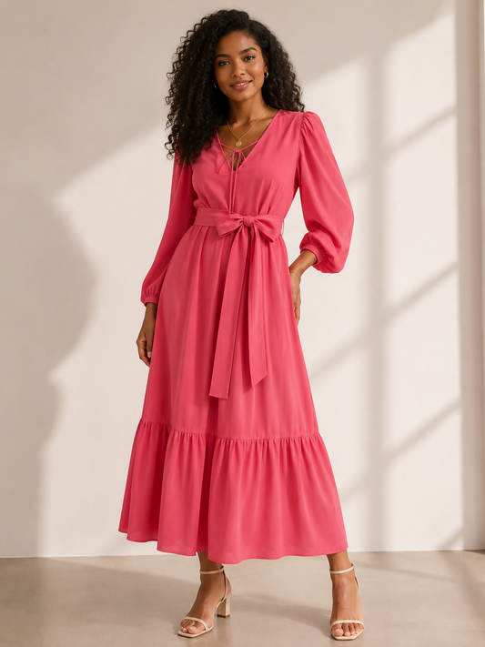 Vestido Rosa - AMISSIMA