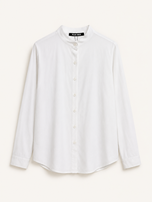 Camisa Branca Gola Padre