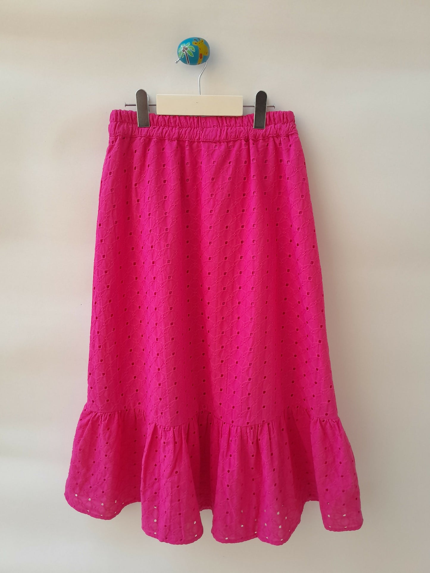 Saia Infantil Rosa Pink Laise Um Mais Um Tam 12