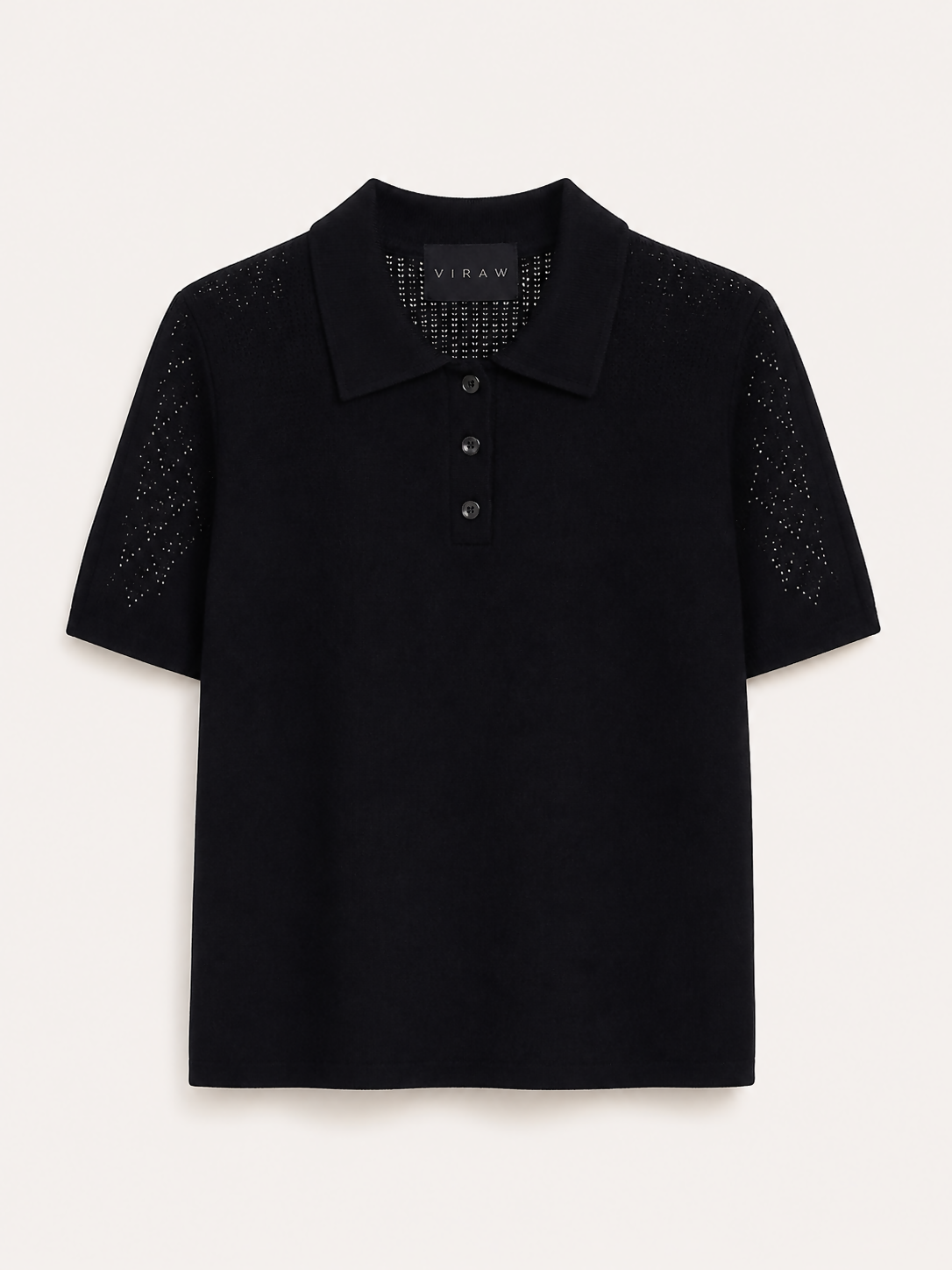 Blusa Polo Preta
