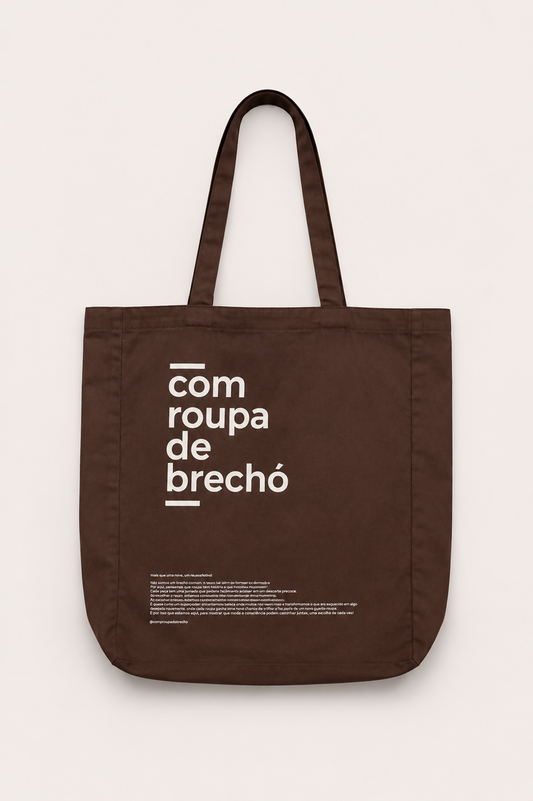 Ecobag Com Roupa de Brechó