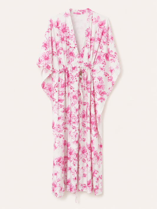 Vestido Estampado Rosa