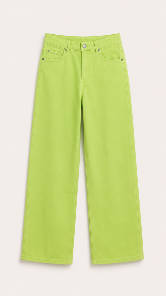 Calça Wide Leg - Lima