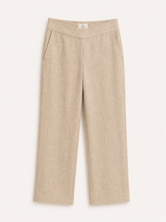 Calça de Linho Cru_ Lilian Lopes