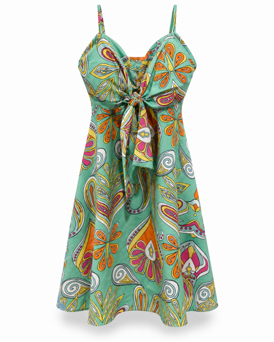 Vestido de Alcinha Estampado