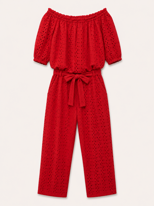 conjunto em laise - LE LIS BLANC