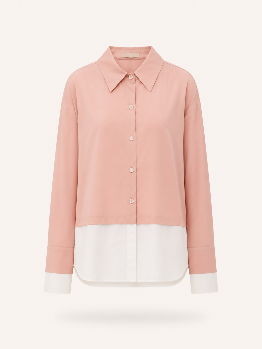Camisa Bicolor Llivia Rosa
