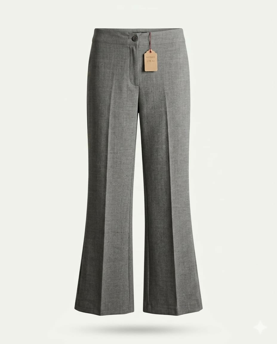 Calça Alfaiataria Cinza
