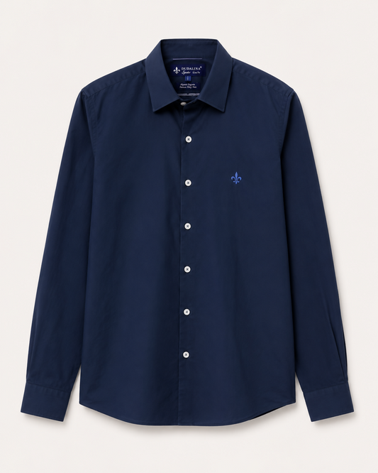 Camisa Social Azul