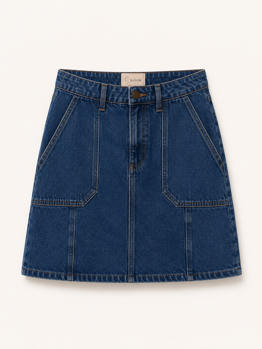 mini saia jeans - CANTÃO