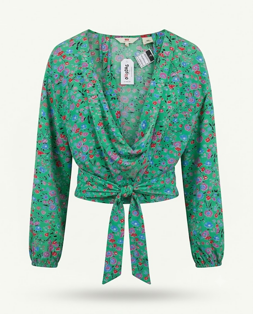 BLUSA FLORAL TRANSPASSADA - LEVI´S