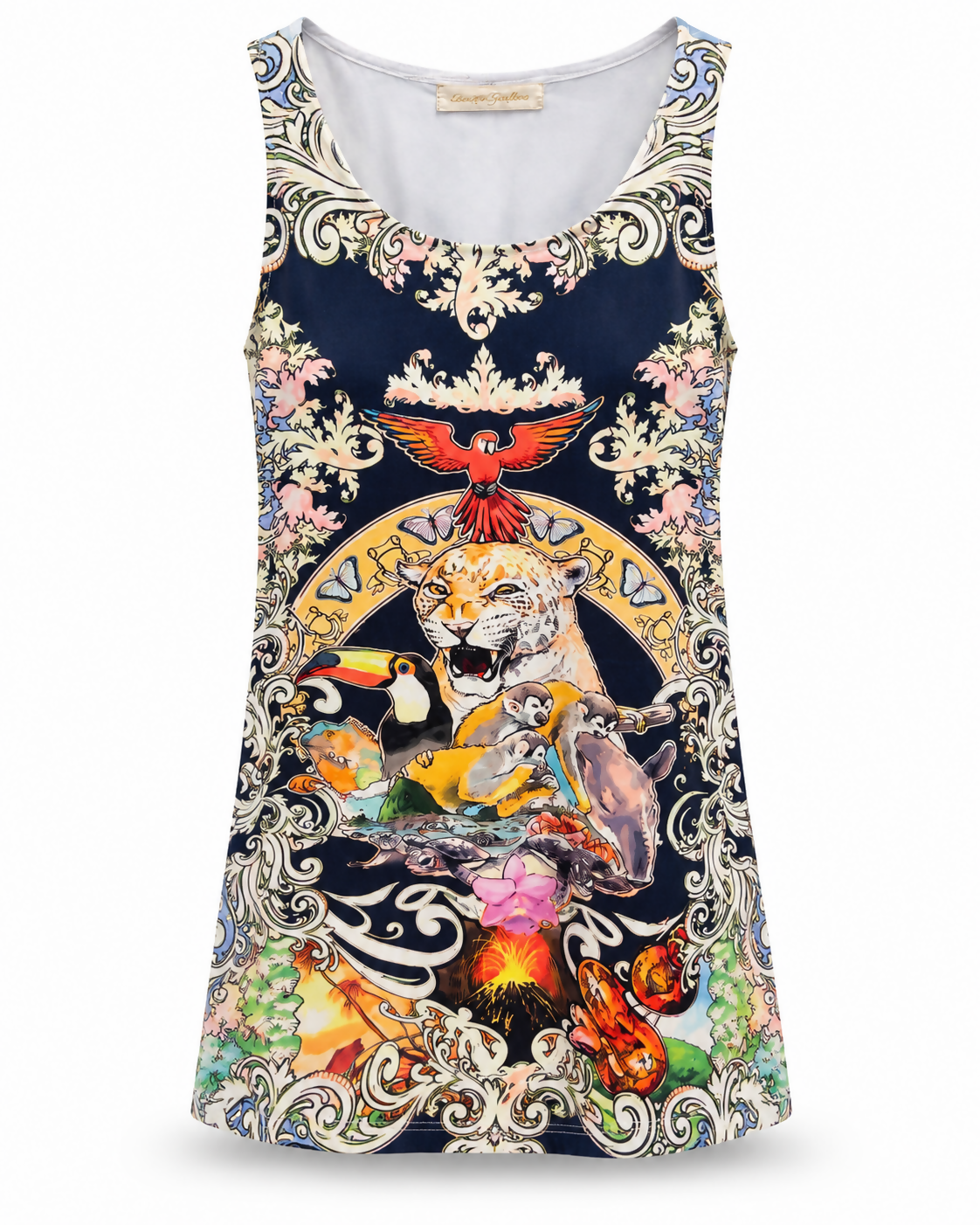 Vestido Colorido- CARMEN STEFFENS