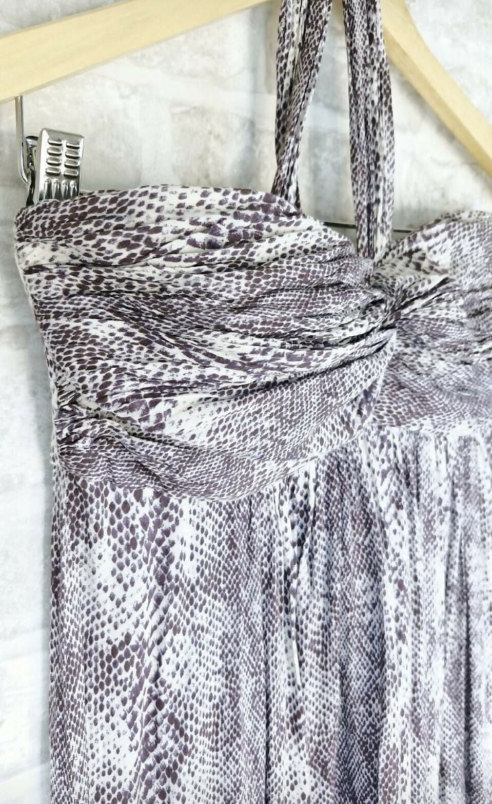 Vestido estampado m officer