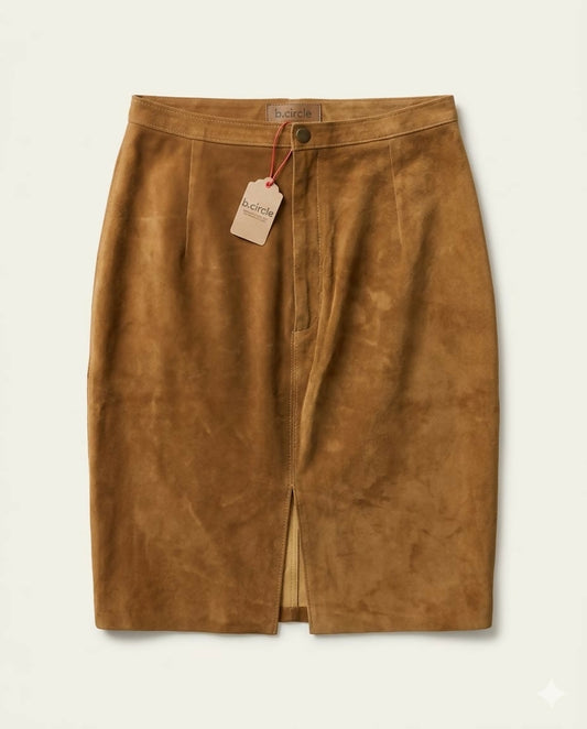 Saia Midi de Suede