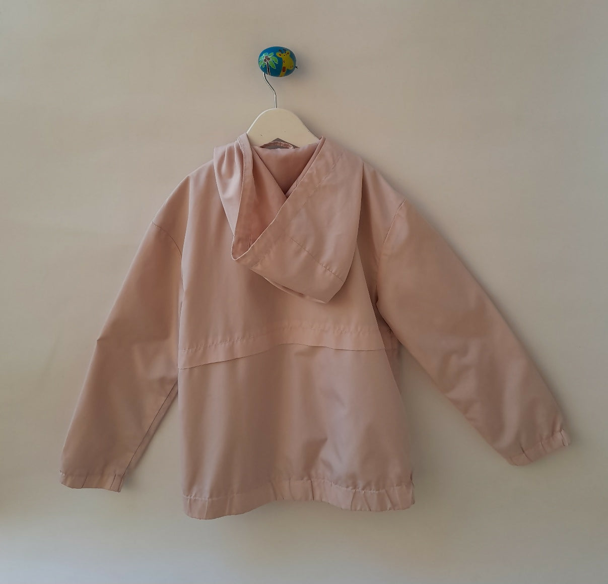 Jaqueta Corta-Vento Infantil Hering Kids Rosa com Capuz - 8 Anos
