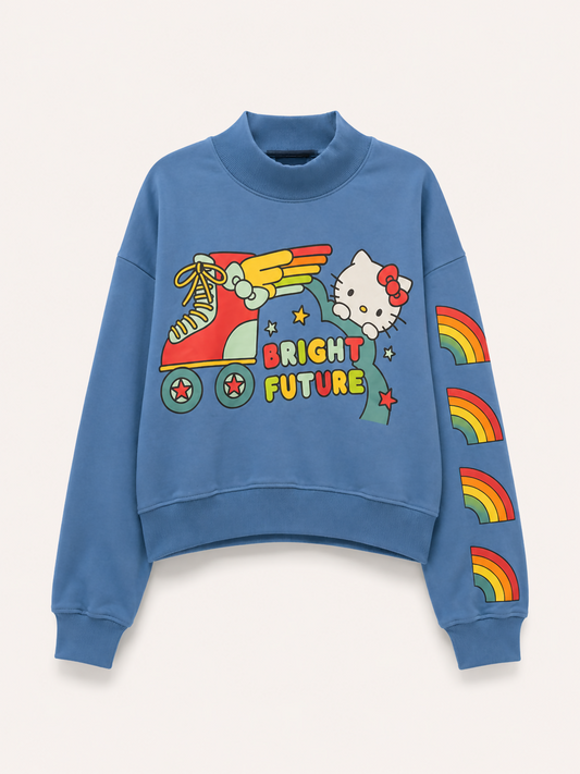 Blusa moletom hello kitty