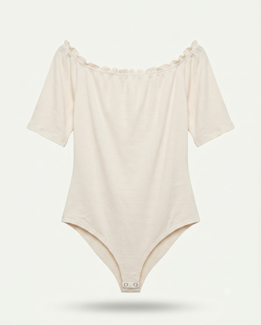 Body Areia Ombro a Ombro - C/ ETIQUETA