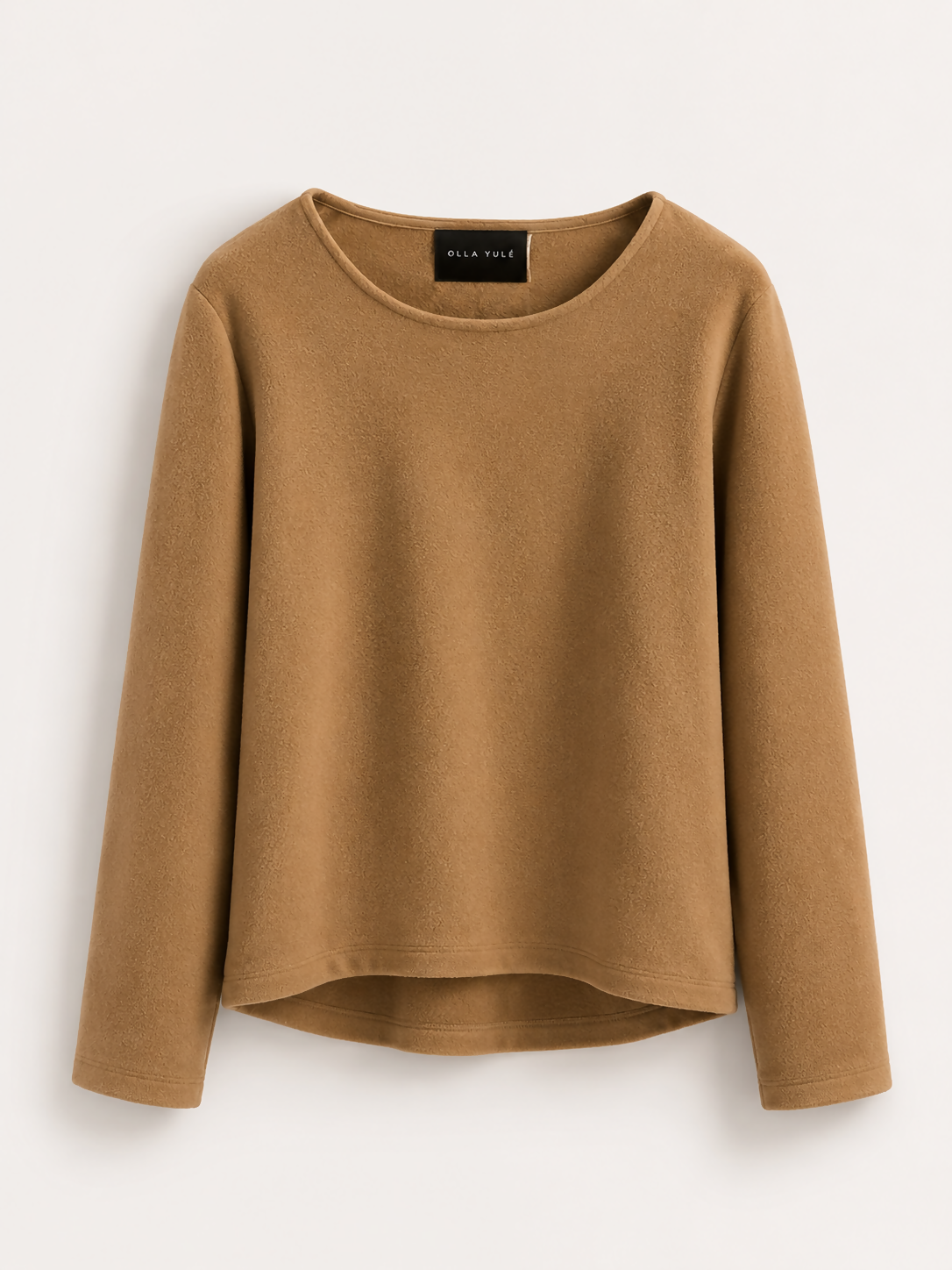 Blusa de Fleece Marrom_P