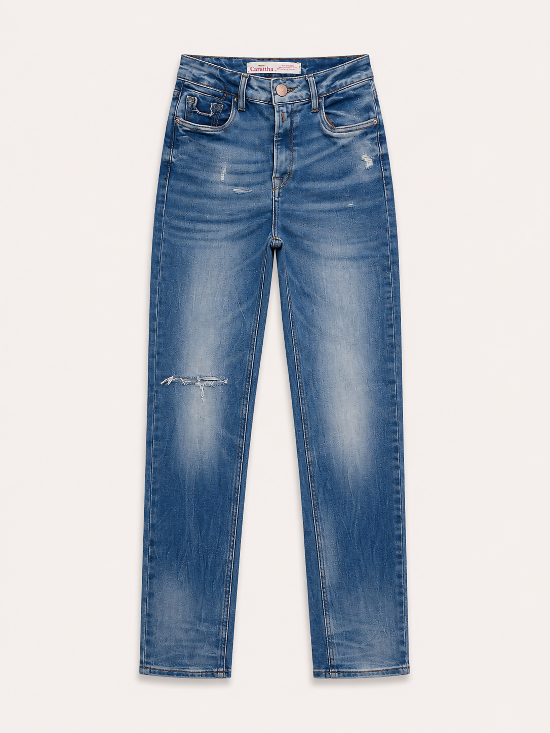 Calça Jeans Skinny - Rasgada