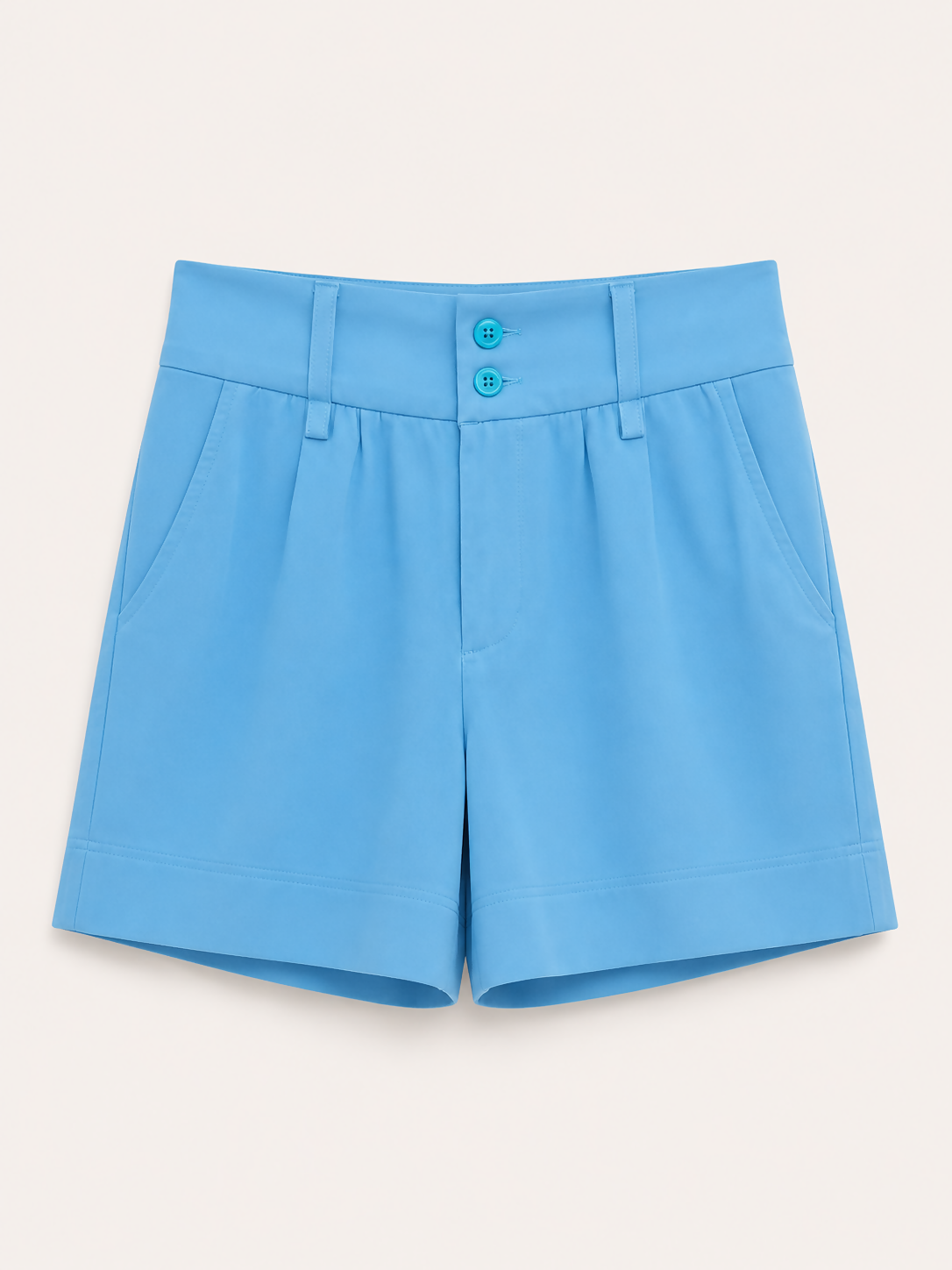 Shorts Alfaiataria Azul_P