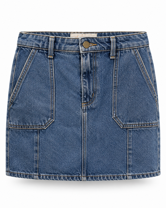 Mini Saia Jeans - CANTÃO