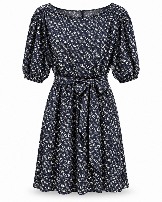 Vestido Curto C/ Cinto - ZARA