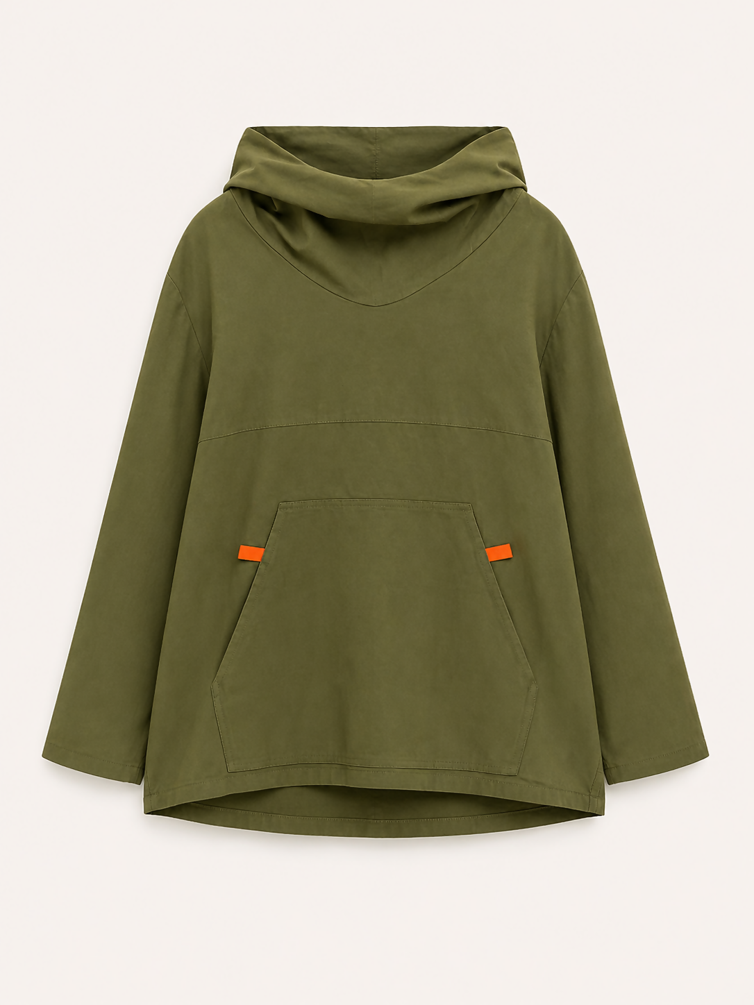 Blusa Verde Manga Comprida e Gola Alta