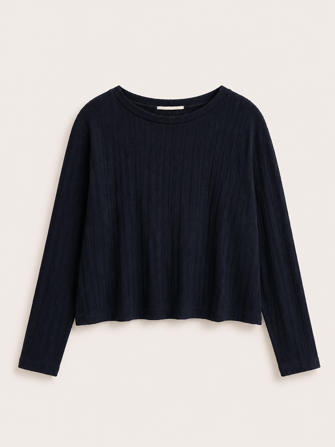 Blusa Preta C/ Textura