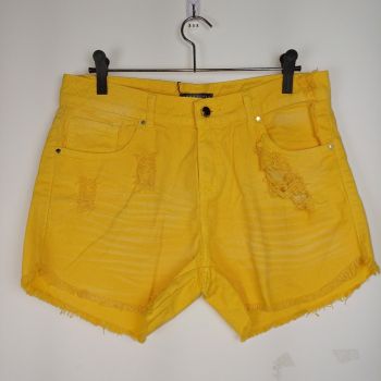 Shorts Curto Amarelo