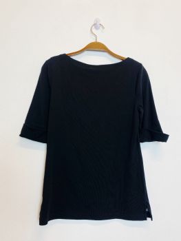 Blusa Preta Ralph Lauren (P)