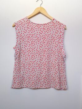 Blusa de pintinhas Cortelle - M