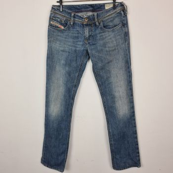 Calça Jeans Diesel Wash Regular Straight