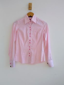 Camisa listrada rosa Dudalina - 34