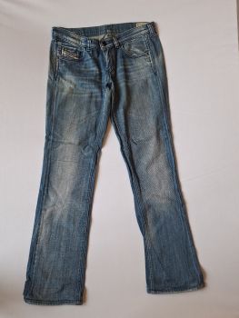 Calça jeans lavada Diesel