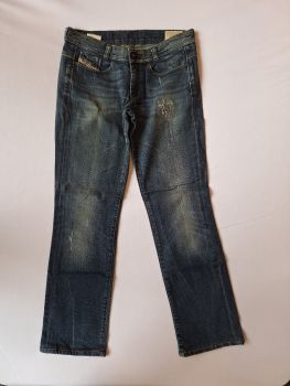 Calça jeans lavagem escura Diesel