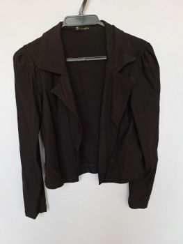 Blazer básico preto